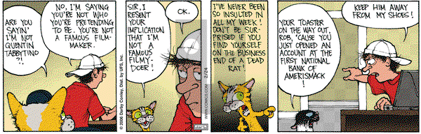 Get Fuzzy on Friday February 24, 2006 Comic Strip