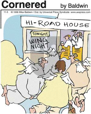 Cornered on Thursday November 5, 1998 Comic Strip