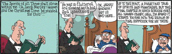 Monty on Saturday December 21, 2013 Comic Strip