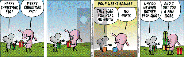 Pearls Before Swine - Monday December 25, 2023 Comic Strip