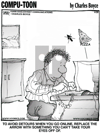 Compu-toon on Monday April 28, 2008 Comic Strip