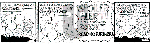 Drabble on Wednesday September 5, 2007 Comic Strip