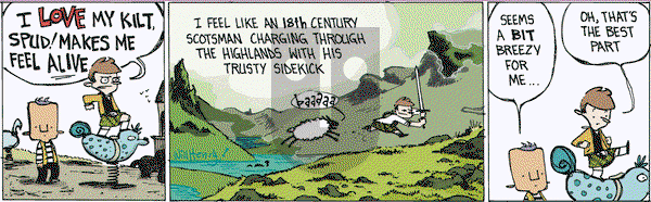 Wallace the Brave on Wednesday November 22, 2017 Comic Strip