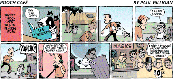 Pooch Cafe on Sunday July 6, 2008 Comic Strip