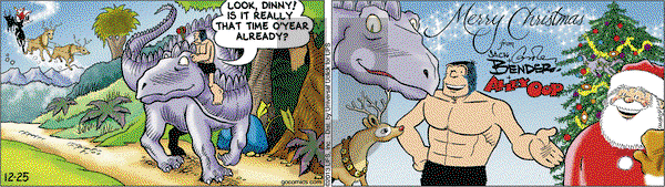 Alley Oop on Wednesday December 25, 2013 Comic Strip