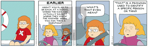 Nancy on Saturday May 24, 2025 Comic Strip