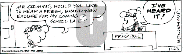 Miss Peach on Saturday May 10, 2025 Comic Strip