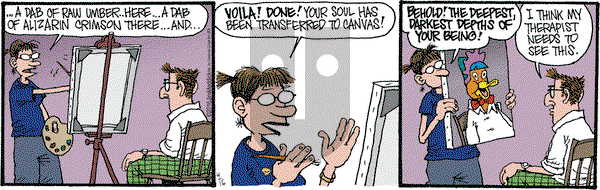 Monty on Saturday April 16, 2016 Comic Strip