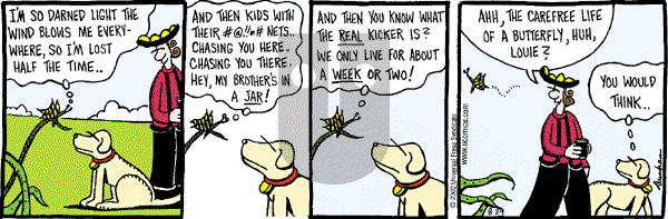 Overboard on Thursday August 29, 2002 Comic Strip