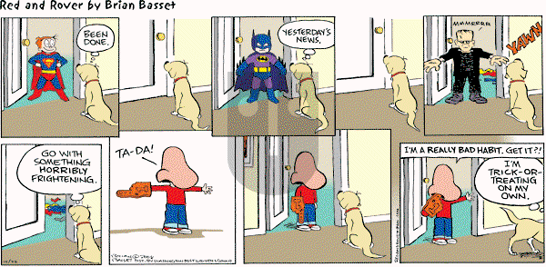 Red and Rover on Sunday October 26, 2008 Comic Strip