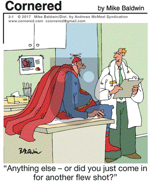 Cornered on Wednesday March 1, 2017 Comic Strip