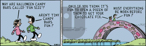 Grand Avenue on Tuesday October 23, 2018 Comic Strip