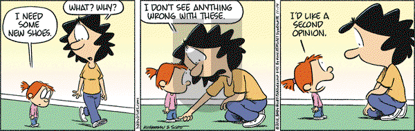 Baby Blues on Wednesday November 14, 2018 Comic Strip