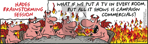 Frank and Ernest on Thursday May 17, 2018 Comic Strip
