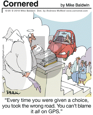Cornered on Saturday December 29, 2018 Comic Strip