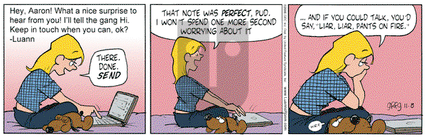 Luann on Wednesday November 8, 2006 Comic Strip