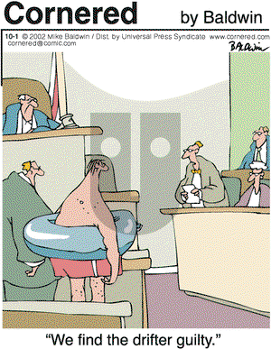 Cornered on Tuesday October 1, 2002 Comic Strip