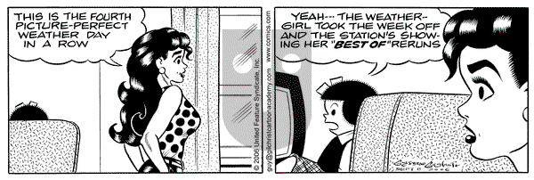 Nancy on Friday September 8, 2006 Comic Strip