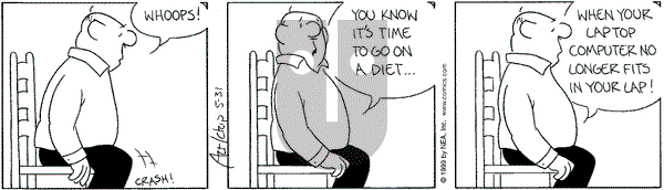 The Born Loser on Monday May 31, 1999 Comic Strip