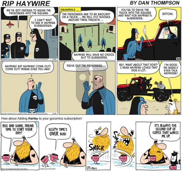 Rip Haywire on Sunday November 8, 2020 Comic Strip