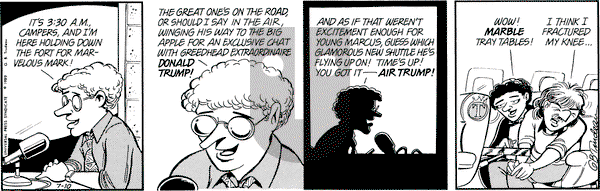 Doonesbury on Monday July 10, 1989 Comic Strip