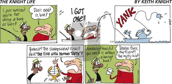 The Knight Life on Sunday May 19, 2013 Comic Strip