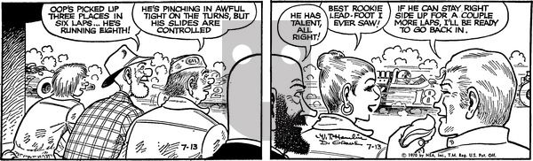 Alley Oop on Monday July 13, 1970 Comic Strip