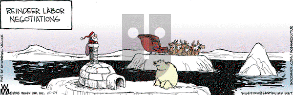 Non Sequitur - Thursday December 24, 2015 Comic Strip