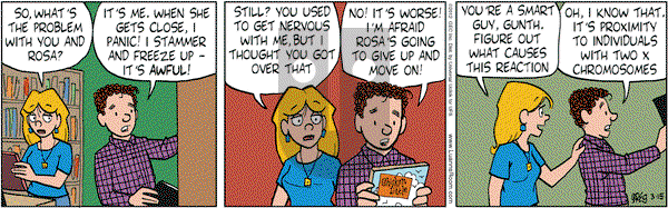 Luann on Thursday March 15, 2012 Comic Strip
