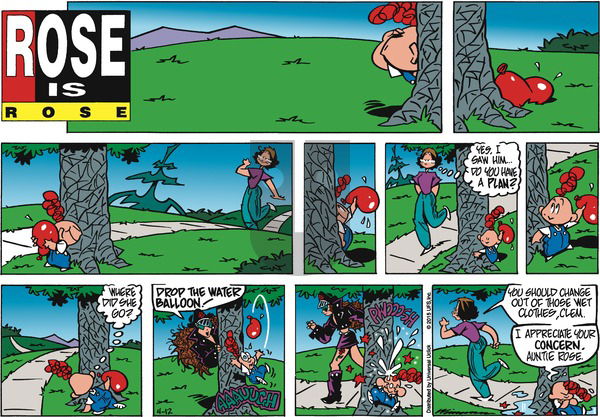 Rose is Rose on Sunday April 12, 2015 Comic Strip