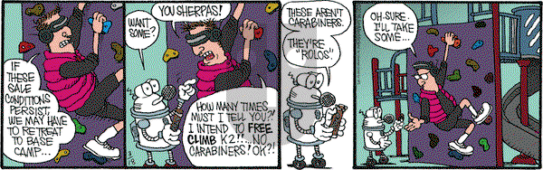 Monty on Friday March 18, 2016 Comic Strip