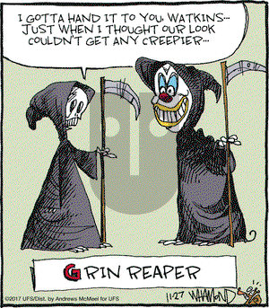 Reality Check on Monday November 27, 2017 Comic Strip