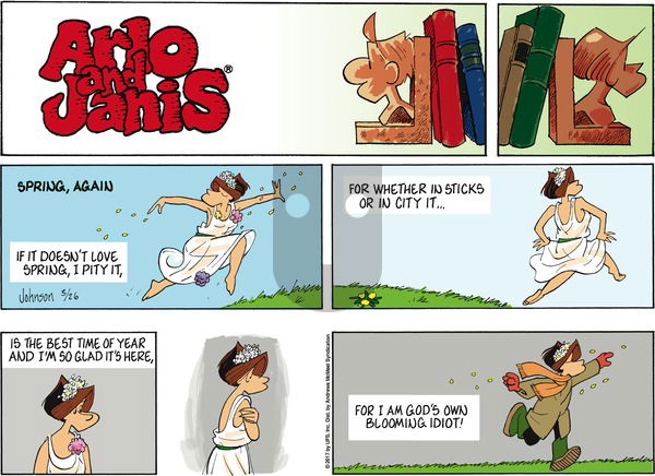 Arlo and Janis on Sunday March 26, 2017 Comic Strip
