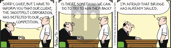 The Born Loser on Friday December 27, 2013 Comic Strip
