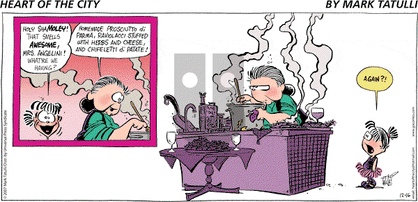 Heart of the City - Sunday December 16, 2007 Comic Strip