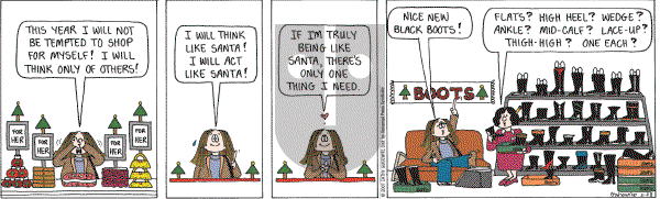 Cathy Classics - Wednesday November 28, 2007 Comic Strip