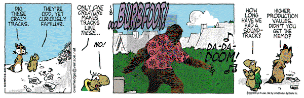 Over the Hedge on Monday January 8, 2007 Comic Strip