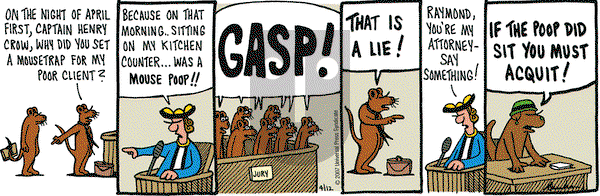 Overboard on Thursday April 12, 2007 Comic Strip