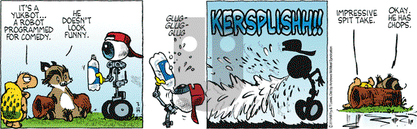 Over the Hedge on Thursday March 14, 2019 Comic Strip