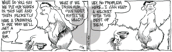 The Grizzwells on Wednesday December 19, 2007 Comic Strip