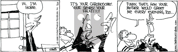 The Buckets on Tuesday July 23, 1996 Comic Strip