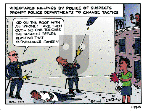 Ted Rall on Wednesday April 29, 2015 Comic Strip