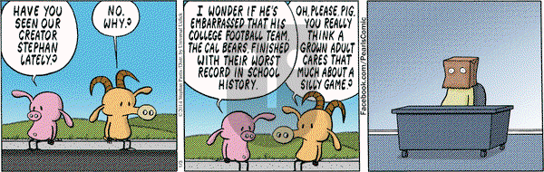 Pearls Before Swine on Friday January 3, 2014 Comic Strip