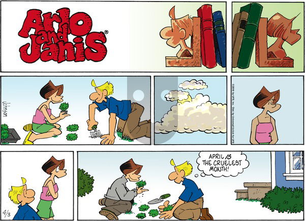 Arlo and Janis - Sunday April 3, 2016 Comic Strip