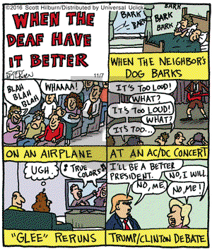 The Argyle Sweater on Monday November 7, 2016 Comic Strip