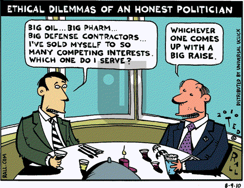 Ted Rall on Monday August 9, 2010 Comic Strip