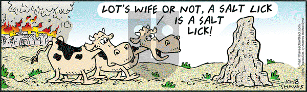 Frank and Ernest on Wednesday October 18, 2017 Comic Strip