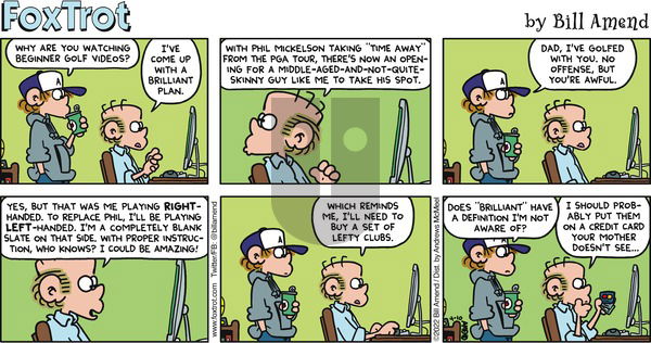 FoxTrot - Sunday April 10, 2022 Comic Strip