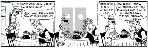 Monty on Saturday January 1, 2005 Comic Strip