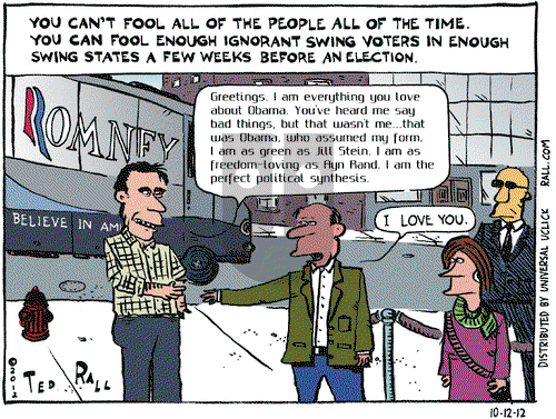 Ted Rall on Friday October 12, 2012 Comic Strip